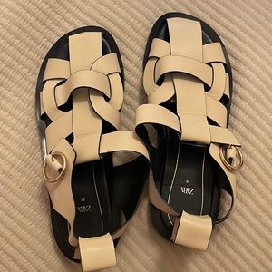 Zara Fisherman Sandals